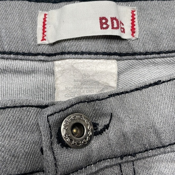 BDG Denim Jeans Gray Wash Size 30 - Picture 4 of 8